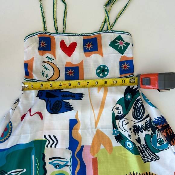 Colorful Abstract Maxi Dress - Picture 9 of 9